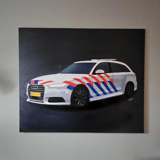 Dutch police car